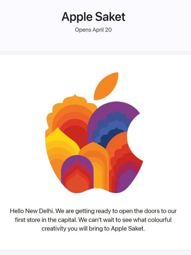 Apple BKC Opens April 18 And Apple Saket Opens April 20 My Mobile India