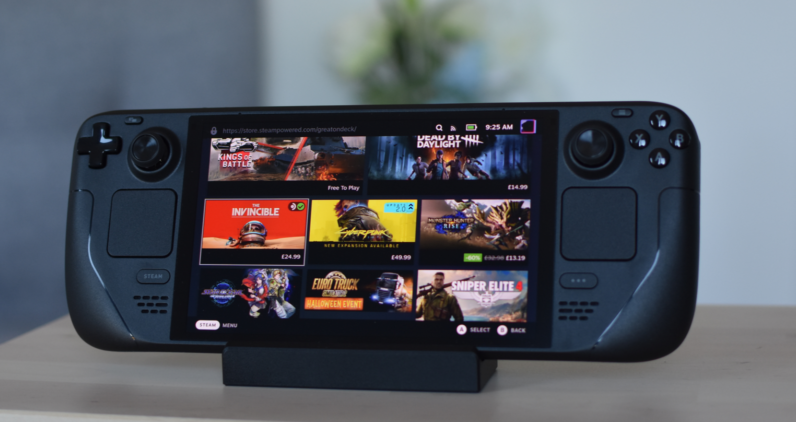 Valve announces new Steam Deck OLED with better battery - Video Games on  Sports Illustrated