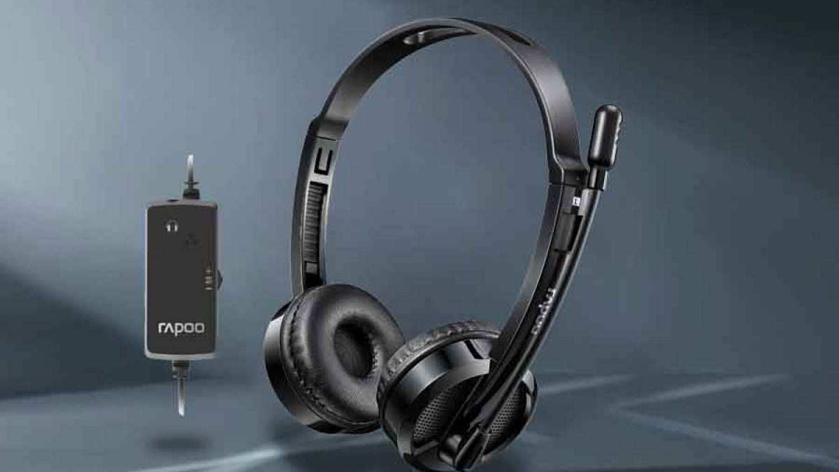 Rapoo introduces H100 Plus H120 headsets in India