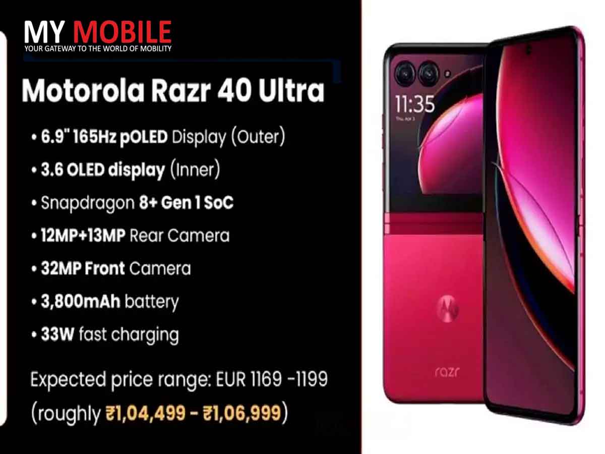 Motorola Razr 40, Razr 40 Ultra India launch today: time, how to watch live  stream, price, specs