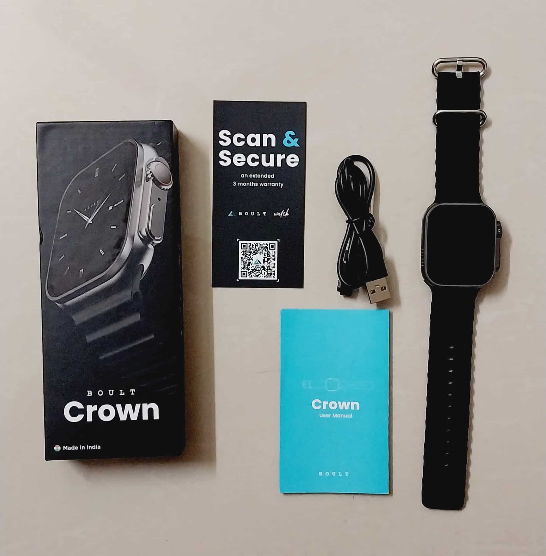 Boult Crown Smartwatch 