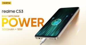 Realme C53 - Battery