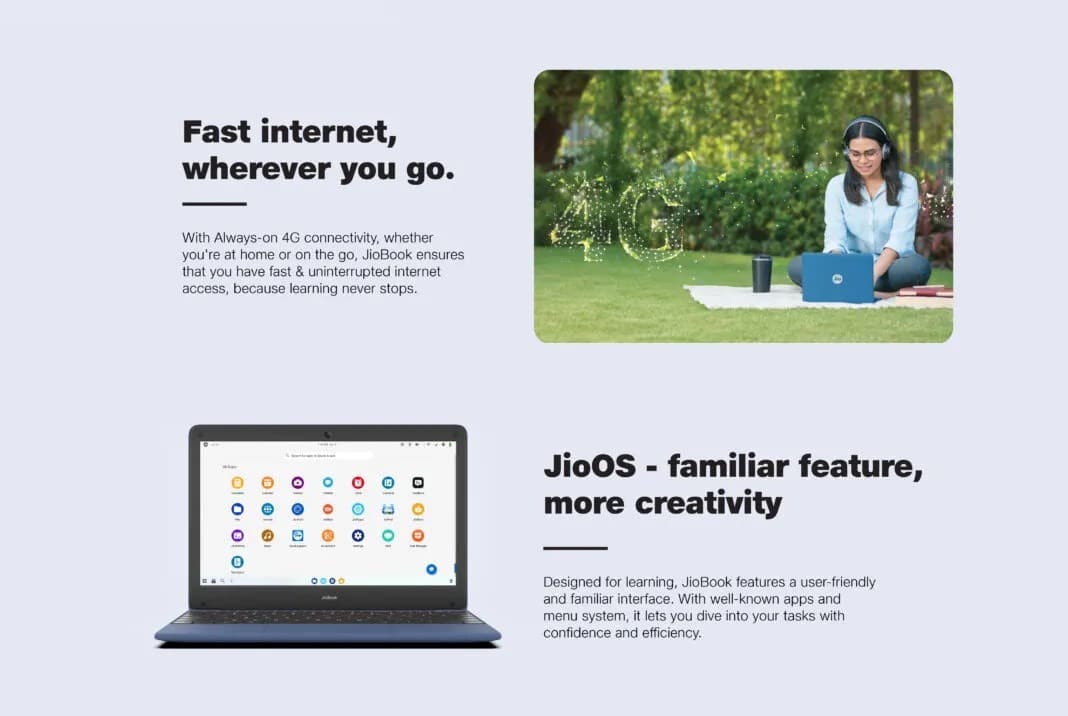 JioBook Specs