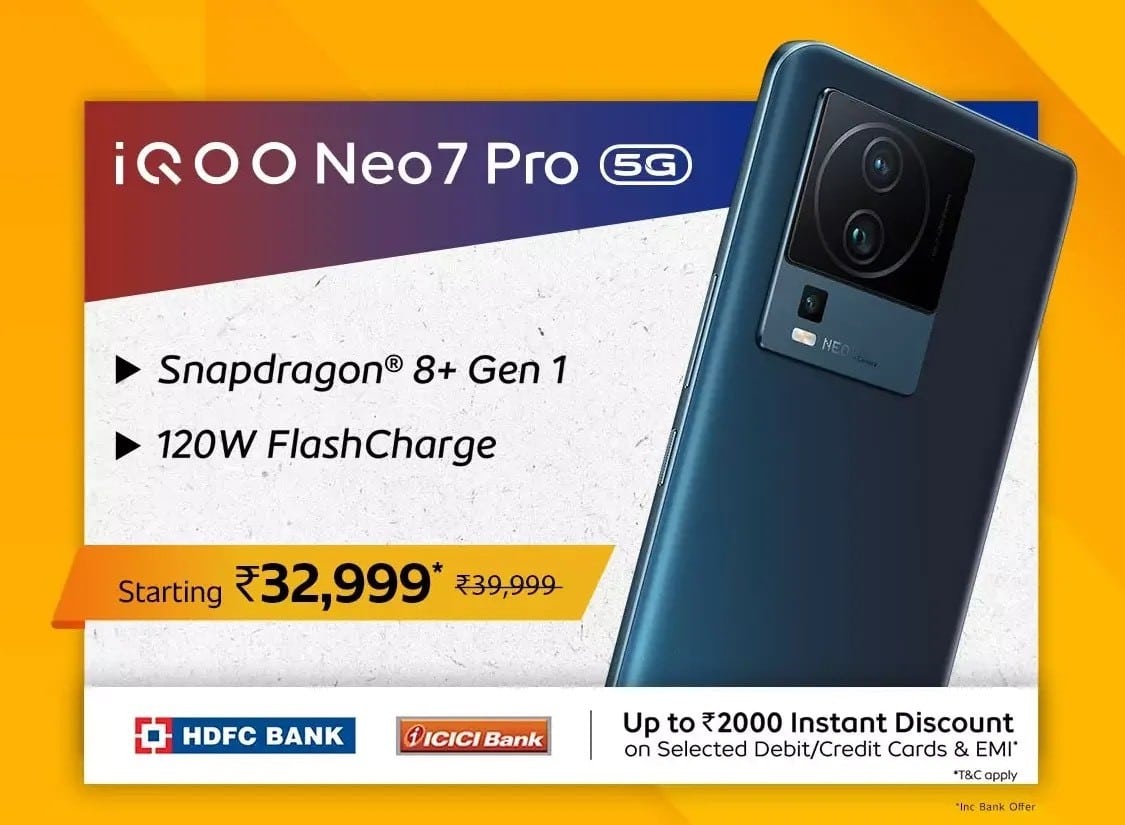 iQOO Neo 7 Pro 5G