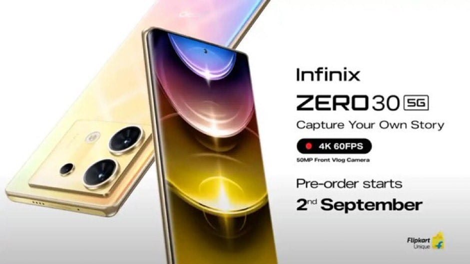 Infinix Zero 30 5G: Storage