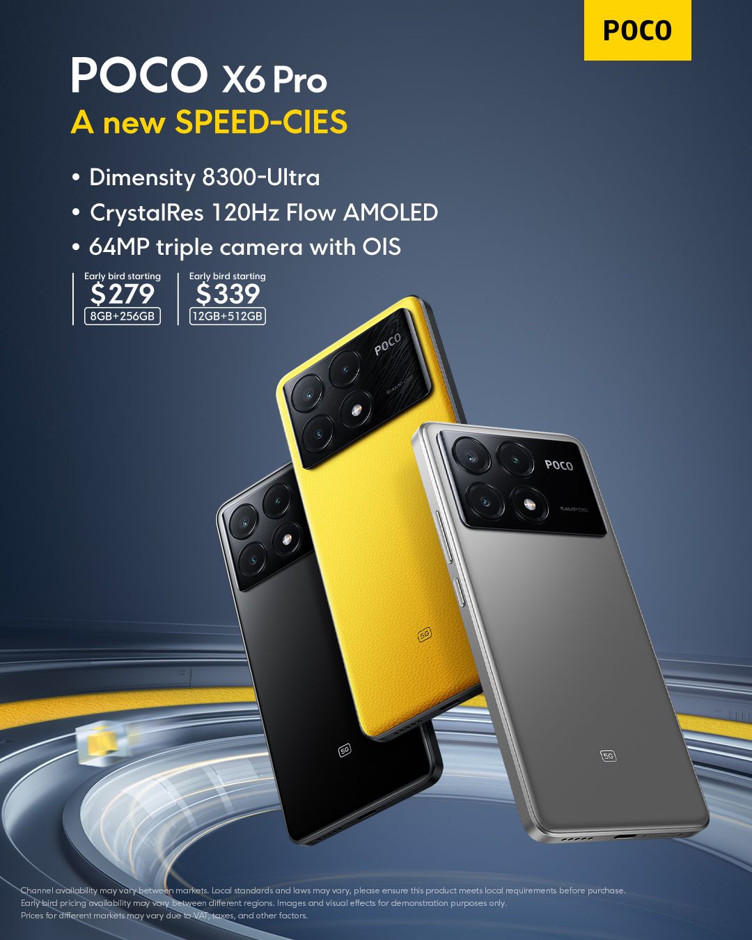 POCO X6 and X6 Pro launched in PH: SD7sG2 or Dimensity 8300-Ultra, 64MP  triple camera, starts at 13,190
