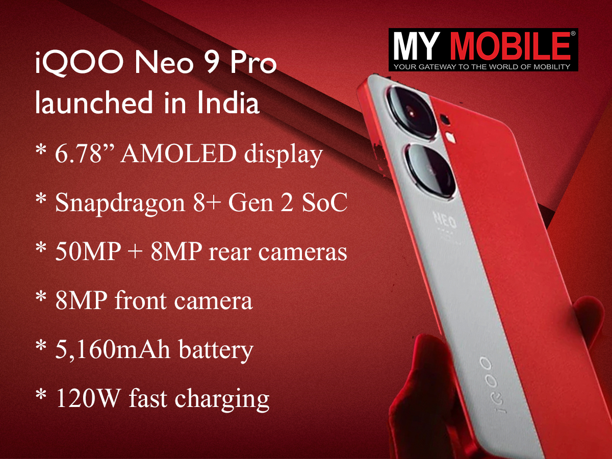 iQOO Neo 9 Pro Launched in India with Snapdragon 8 Gen 2: Pricing ...