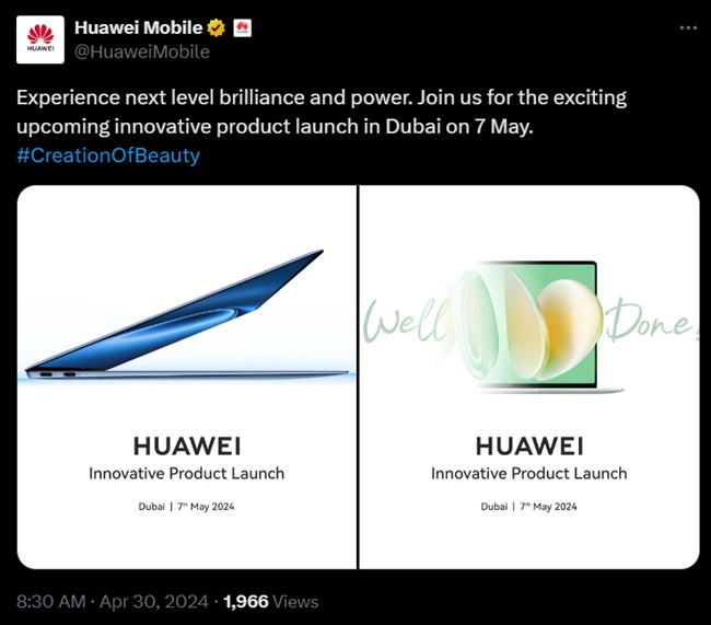 Huawei Teases "Thrilling New Era" with Imminent Product Launch Event