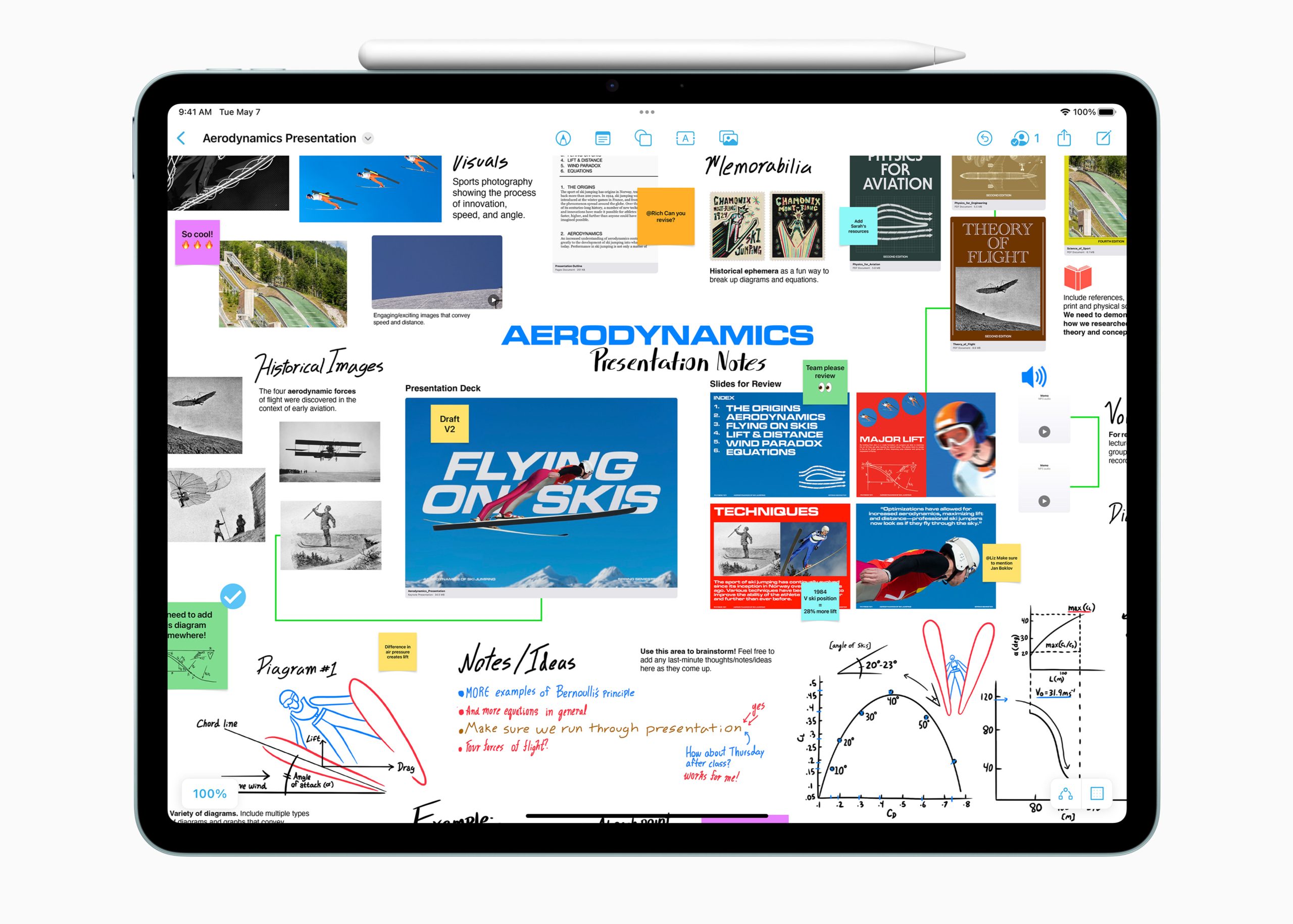 iPad Air's all-day battery life and 5G connectivity (on cellular models) ensure reliable power