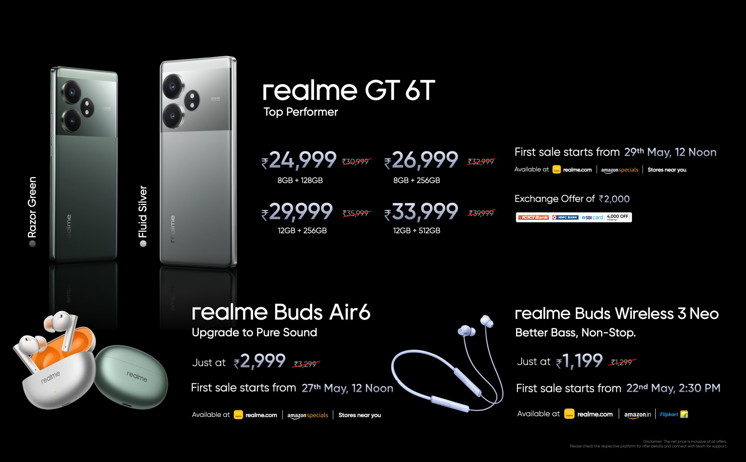 Realme Buds Air 6 will be priced