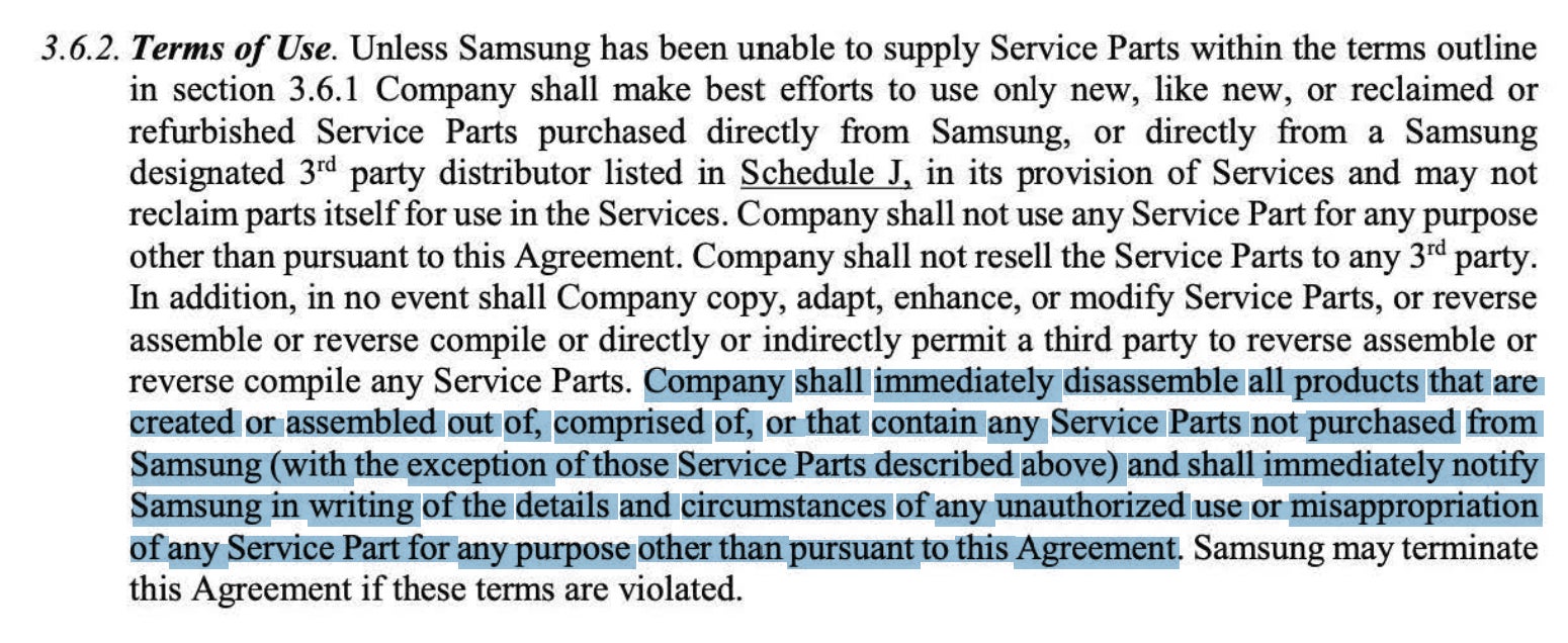 Samsung Faces Scrutiny Over Repair Practices and Privacy Concerns