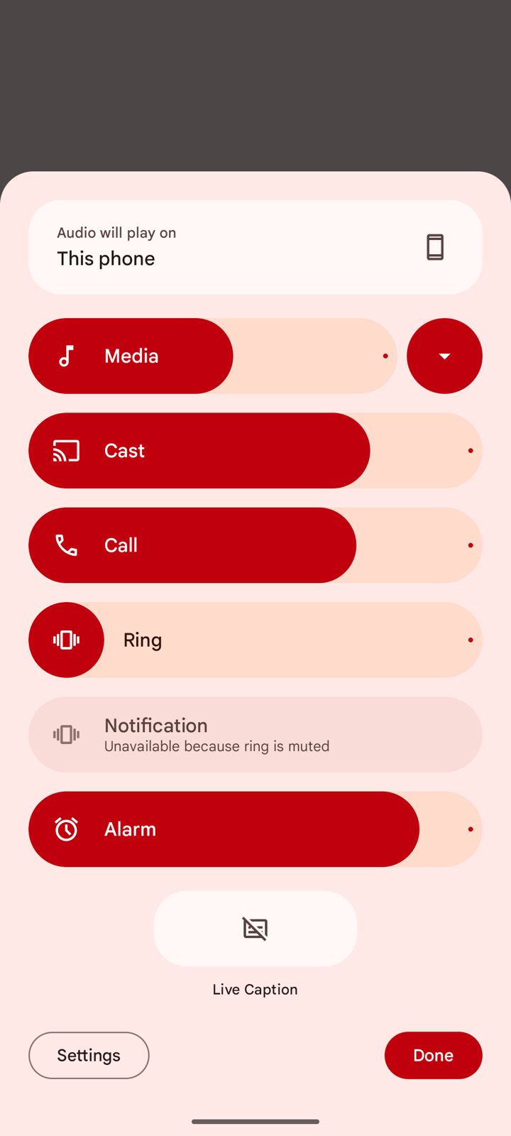 Android 15 Beta 2 redesigns volume menu introduces built-in output switcher.