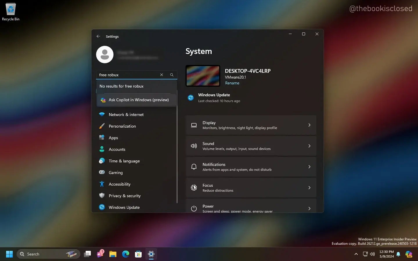 New 'Companions' feature brings a live tile-like visual near the start menu in Windows 11