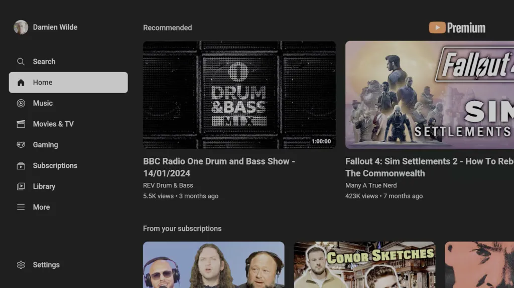 New Animation and Layout Enhancements Roll Out to YouTube for Android TV