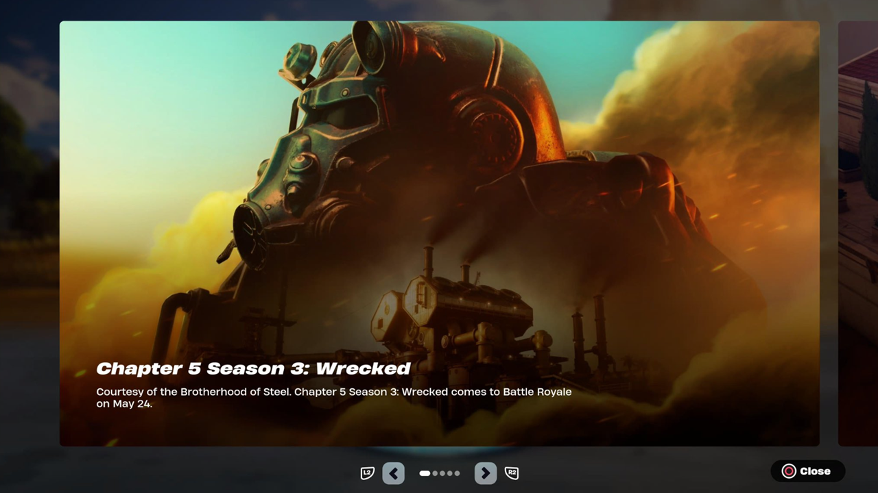 Fortnite teams up with Fallout for Chapter 5 Season 3: Wrecked