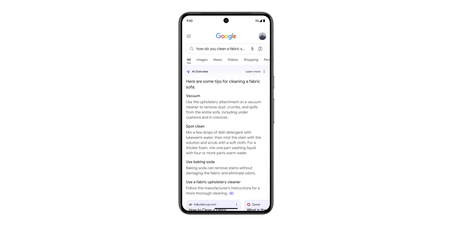Google introduces AI Overviews in Search after year-long Labs phase