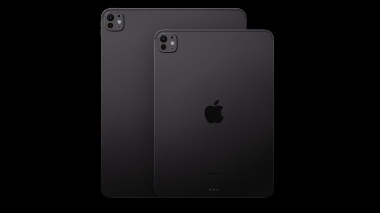 The company's recent iPad models have a landscape oriented camera