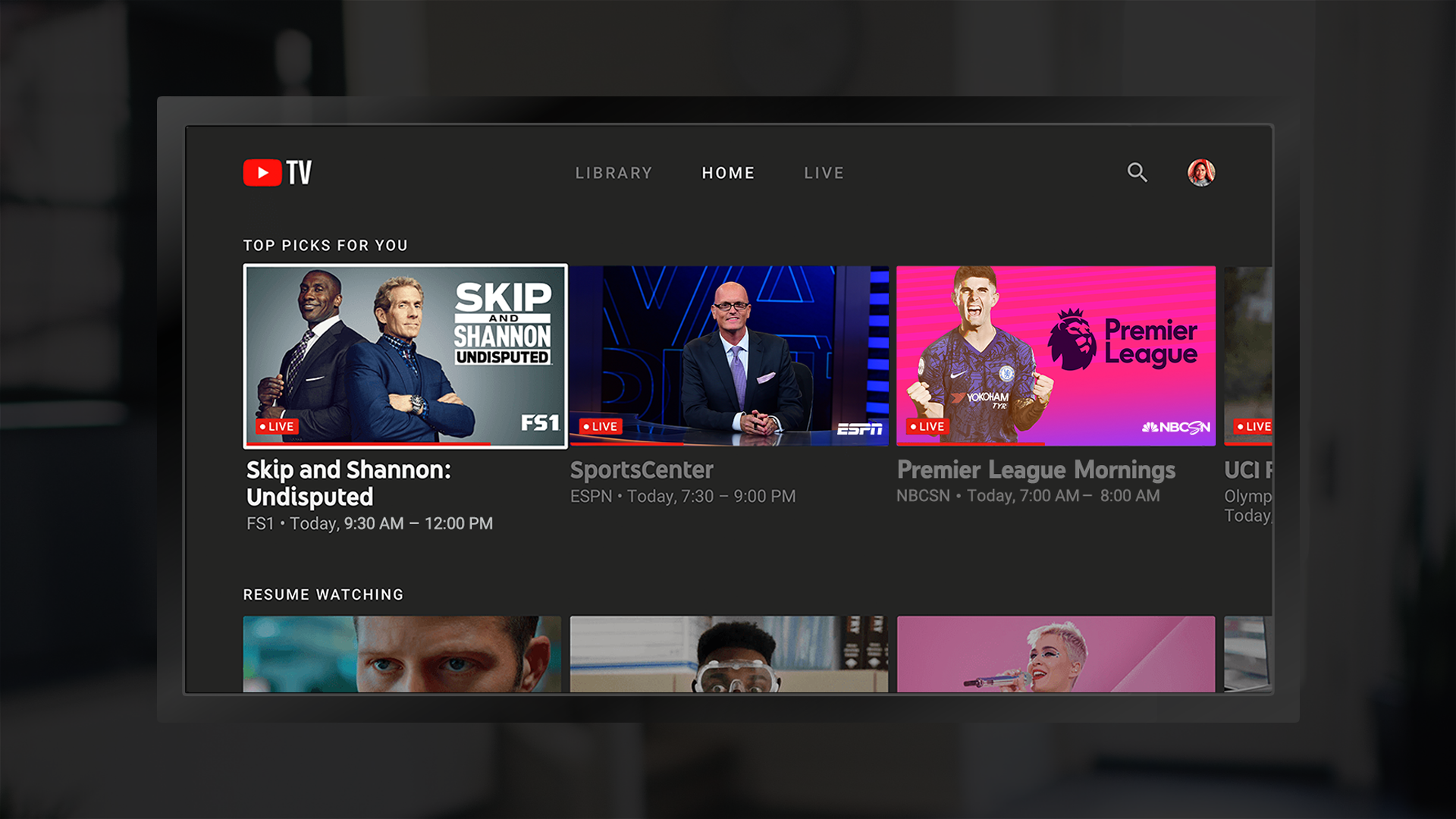 YouTube for Android TV introduces new slide-in animation for better navigation