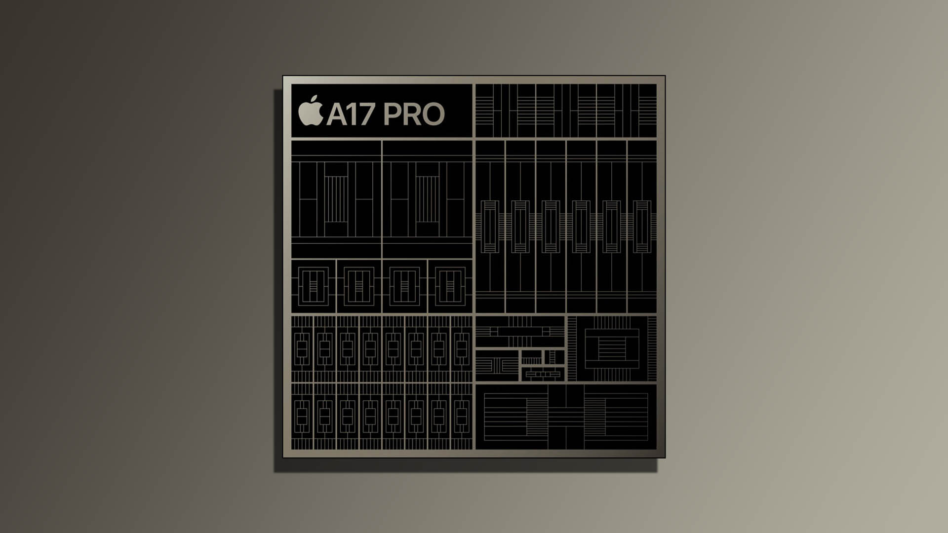 The Apple A17 Pro processor, currently the most powerful processor on the market