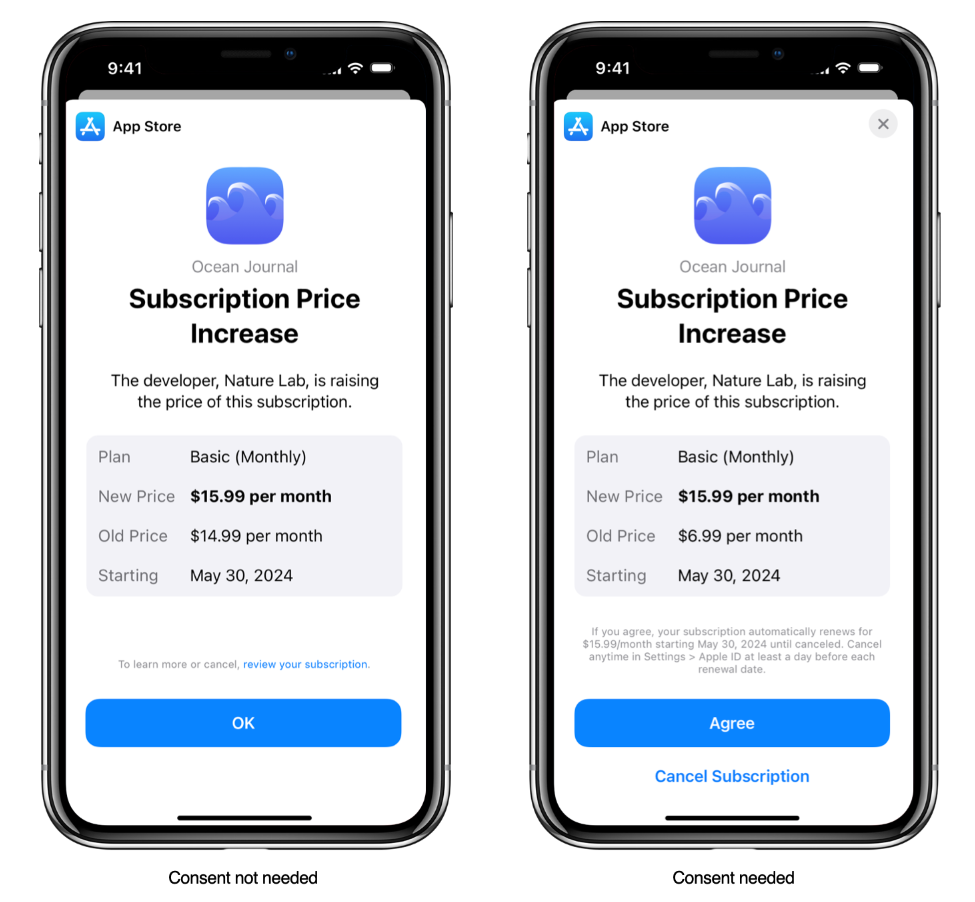 Manage pricing for auto-renewable subscriptions