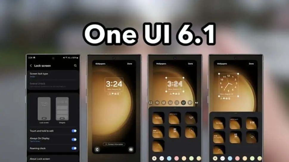 Samsung will debut the new Android 14-based One UI 6.1.1 next month