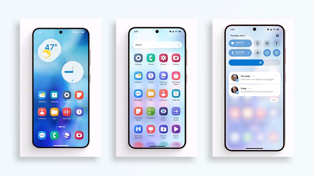 Samsung One UI 6.0 to bring refreshed Notification panel, icons, music player