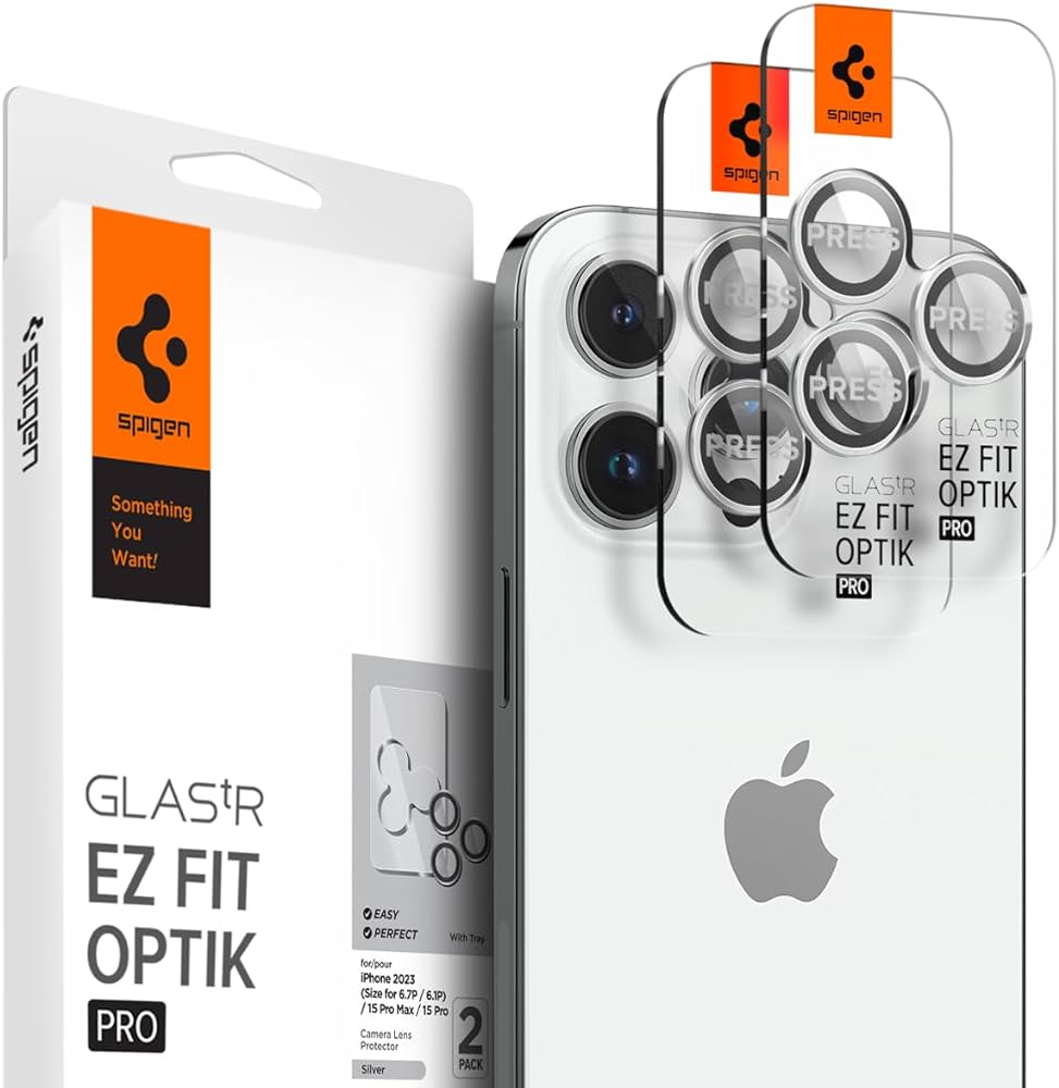 Spigen EZ Fit Optik Pro Camera Lens Protector