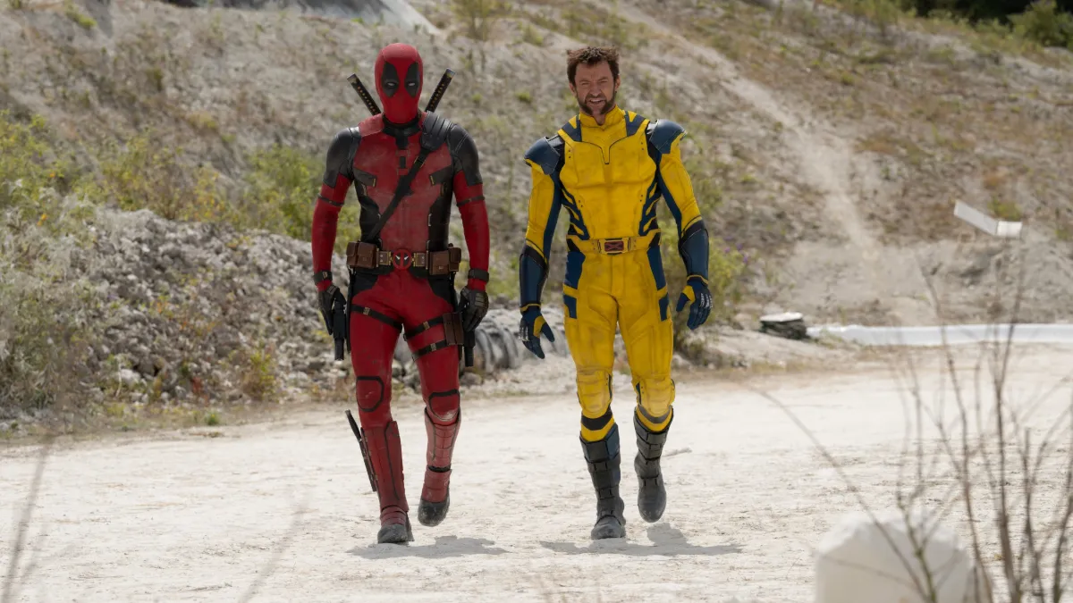 Features Deadpool and Wolverine-themed design elements