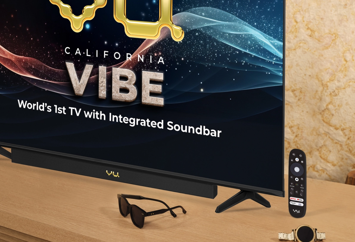 Vu Vibe remote has picture and sound hotkeys for quick access to different modes