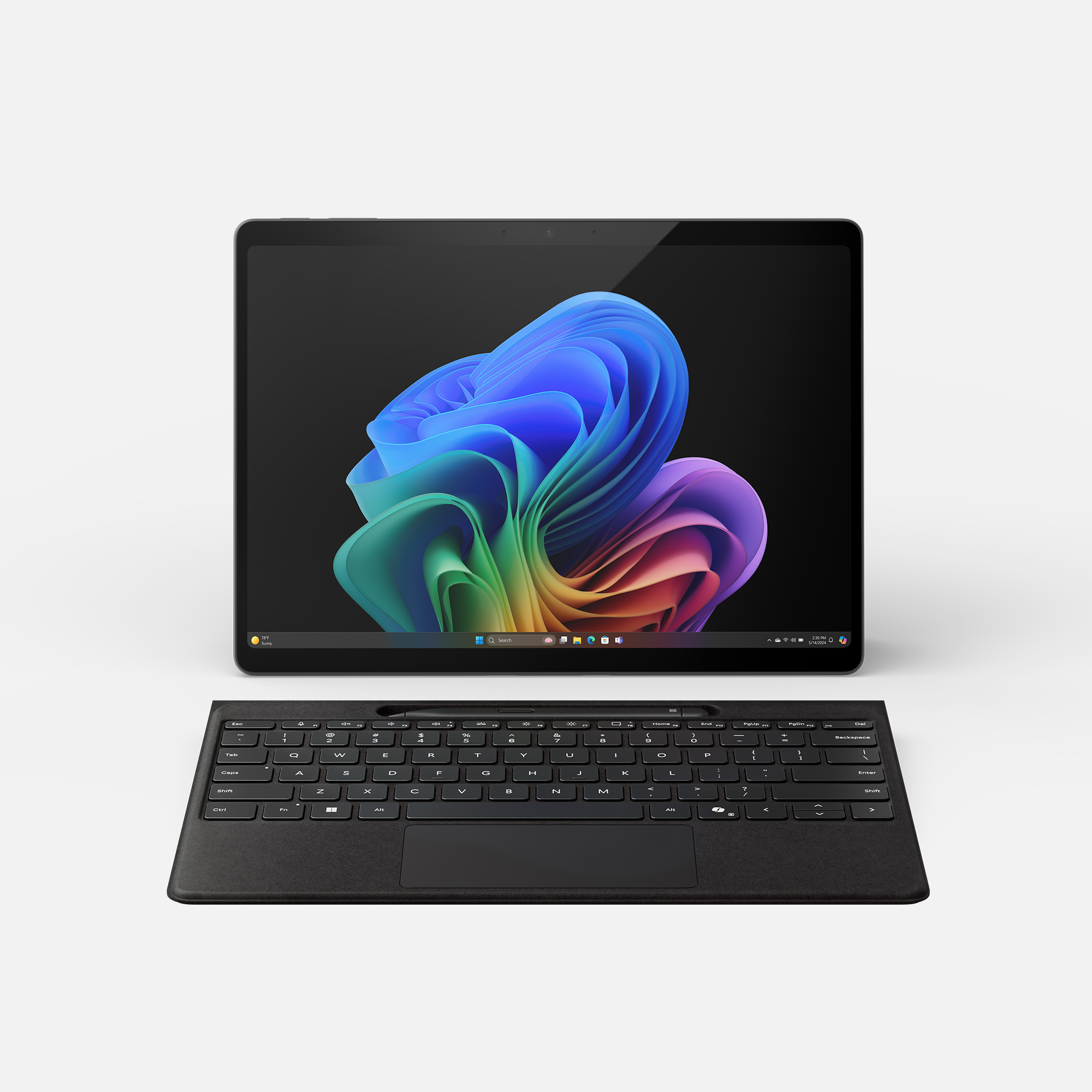 . The Surface Laptop includes a full HD Surface Studio Camera and AI-powered Windows Studio Effects