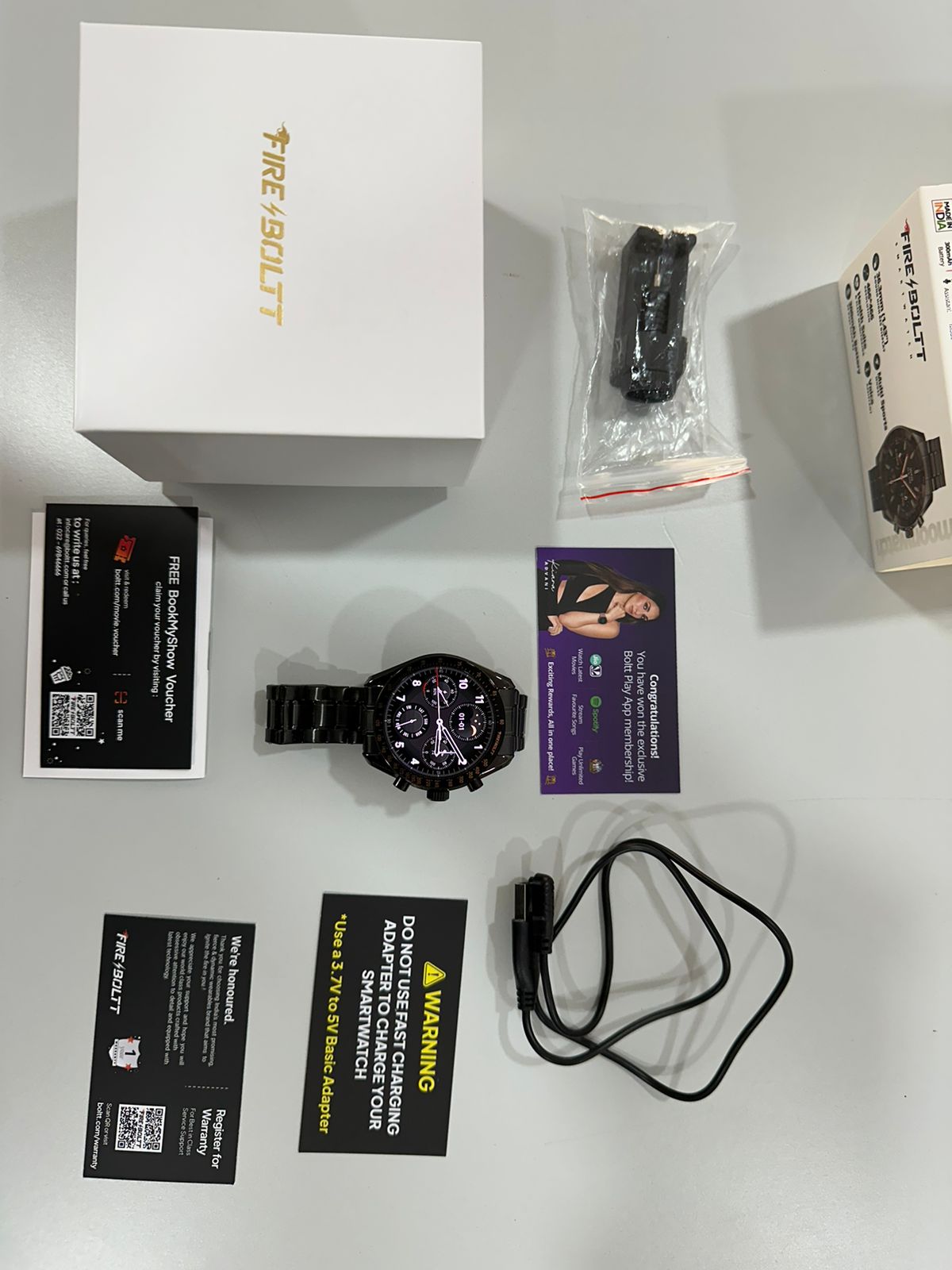 Fire-Boltt Moonwatch: Unboxing