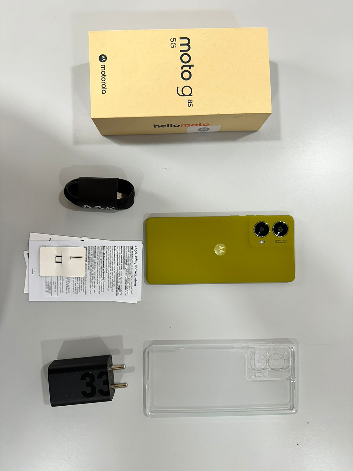 Moto G85: What’s in the Box?