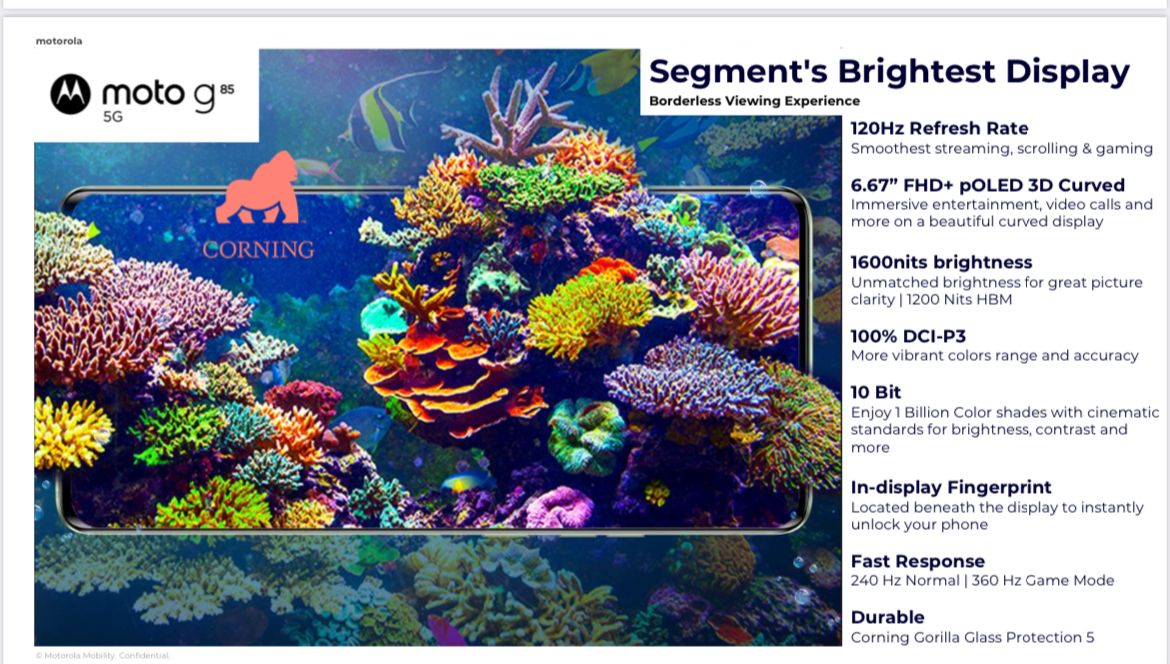 The deep blacks of OLED technology contribute to great contrast ratios, further improving the visual experience.