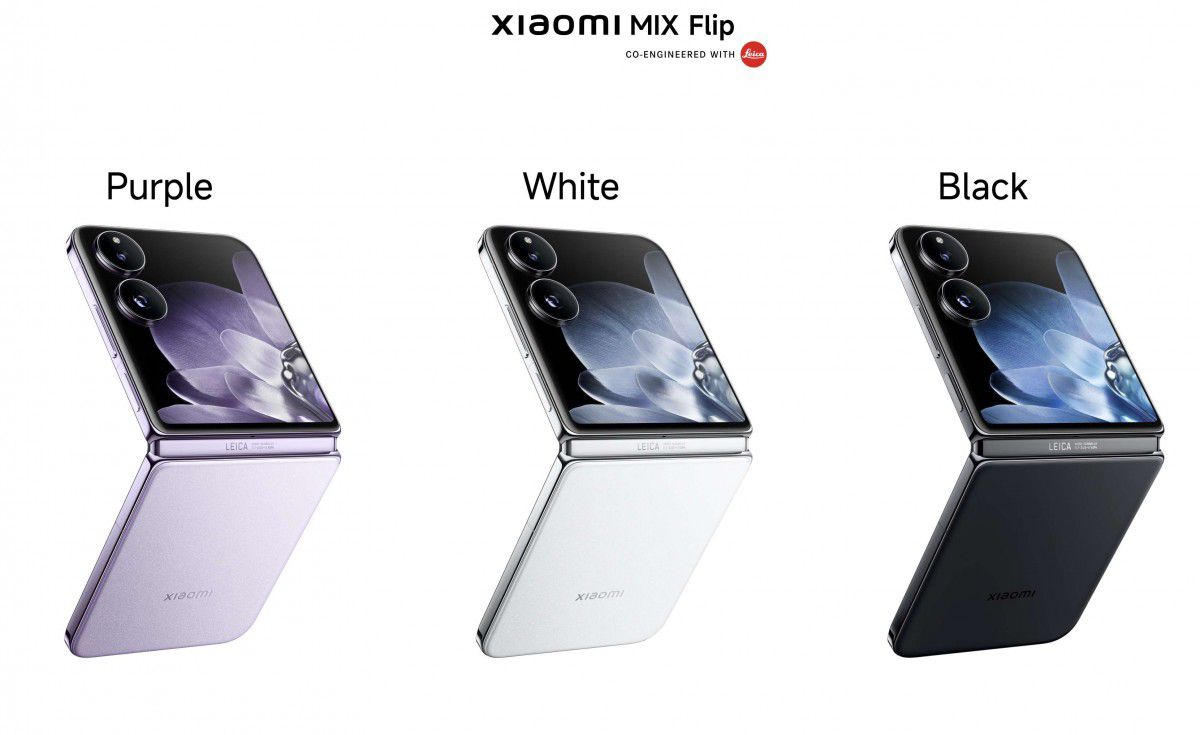 Xiaomi also introduced the MIX Flip, the company’s first flip phone at its China event