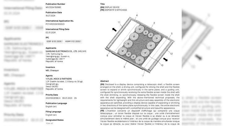 Samsung Patents Expandable Display Tablet for Adjustable Screen Sizes