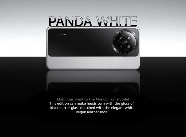 Panda White has a fabulous twist to the Monochrome Style