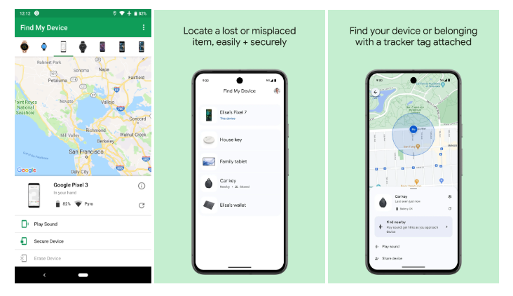 Google would let you search “find my phone” and get the same functionality