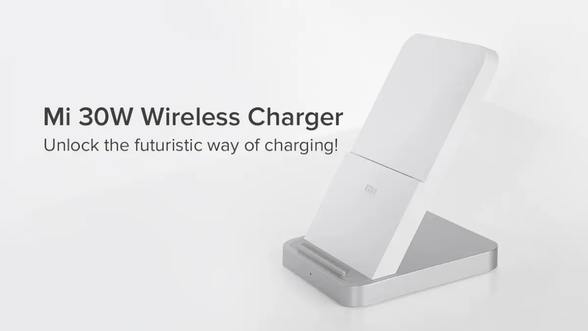 Xiaomi Unveils 30W Wireless Charger with Versatile Charging Positions