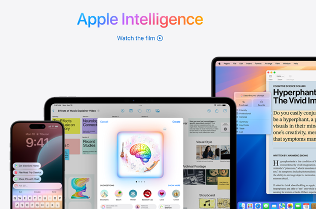 Apple Intelligence Will Be Built into your Latest iPhones, iPads and Macs