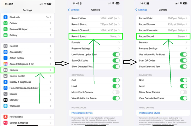 iOS 18 Adds Camera Setting to Allow iPhone Audio Playback When Shooting Video