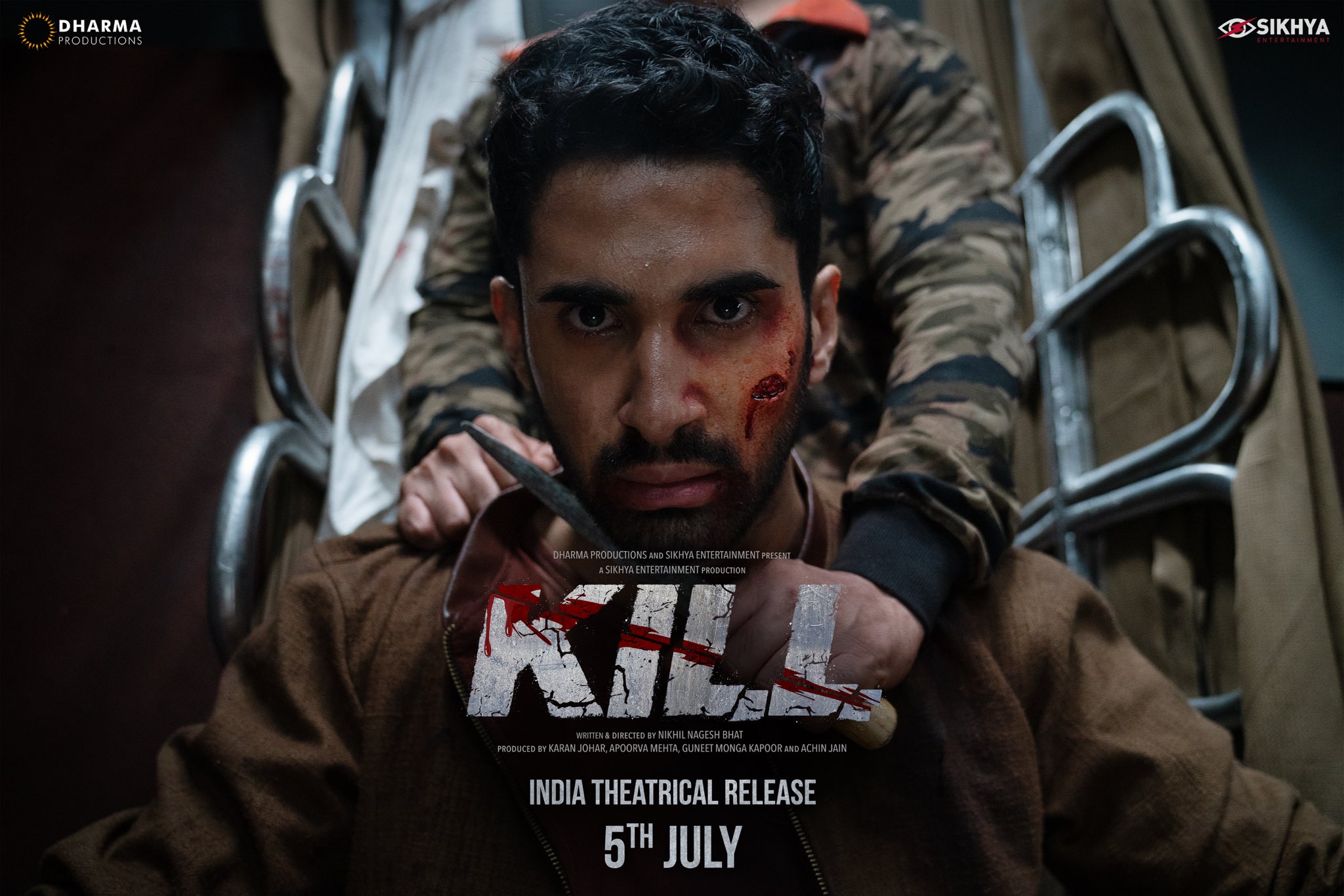 Kill was theatrically released on 5 July 2024