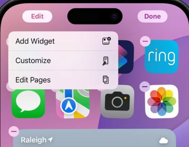 Now delete entire Home Screen pages, or hide them from view