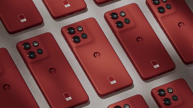 Motorola Edge 50 Neo Poinciana (Red) Variant Leaked Image