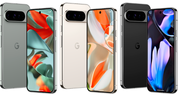 These are Google Pixel 9 Pro renders.