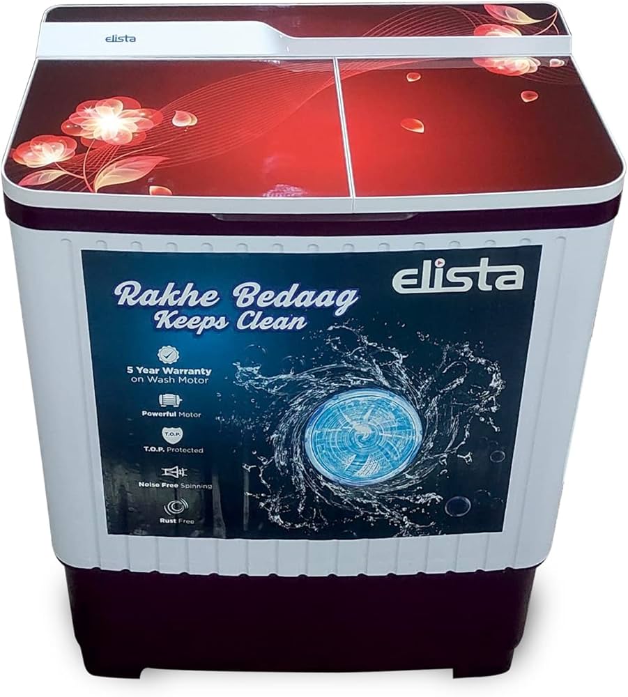 Elista launches its new range of semi-automatic top-load washing machines