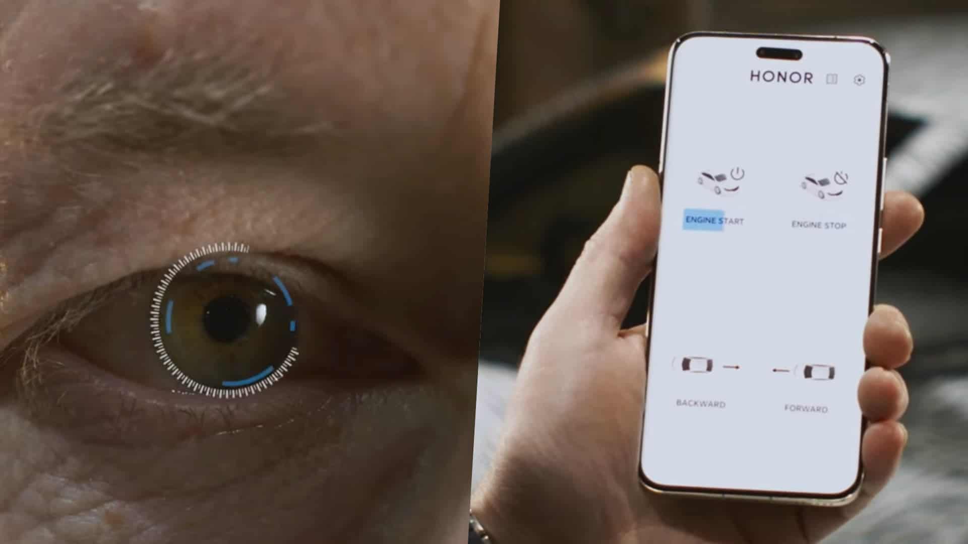 The eye-tracking feature is a part of the MagicOS 8.0 update.