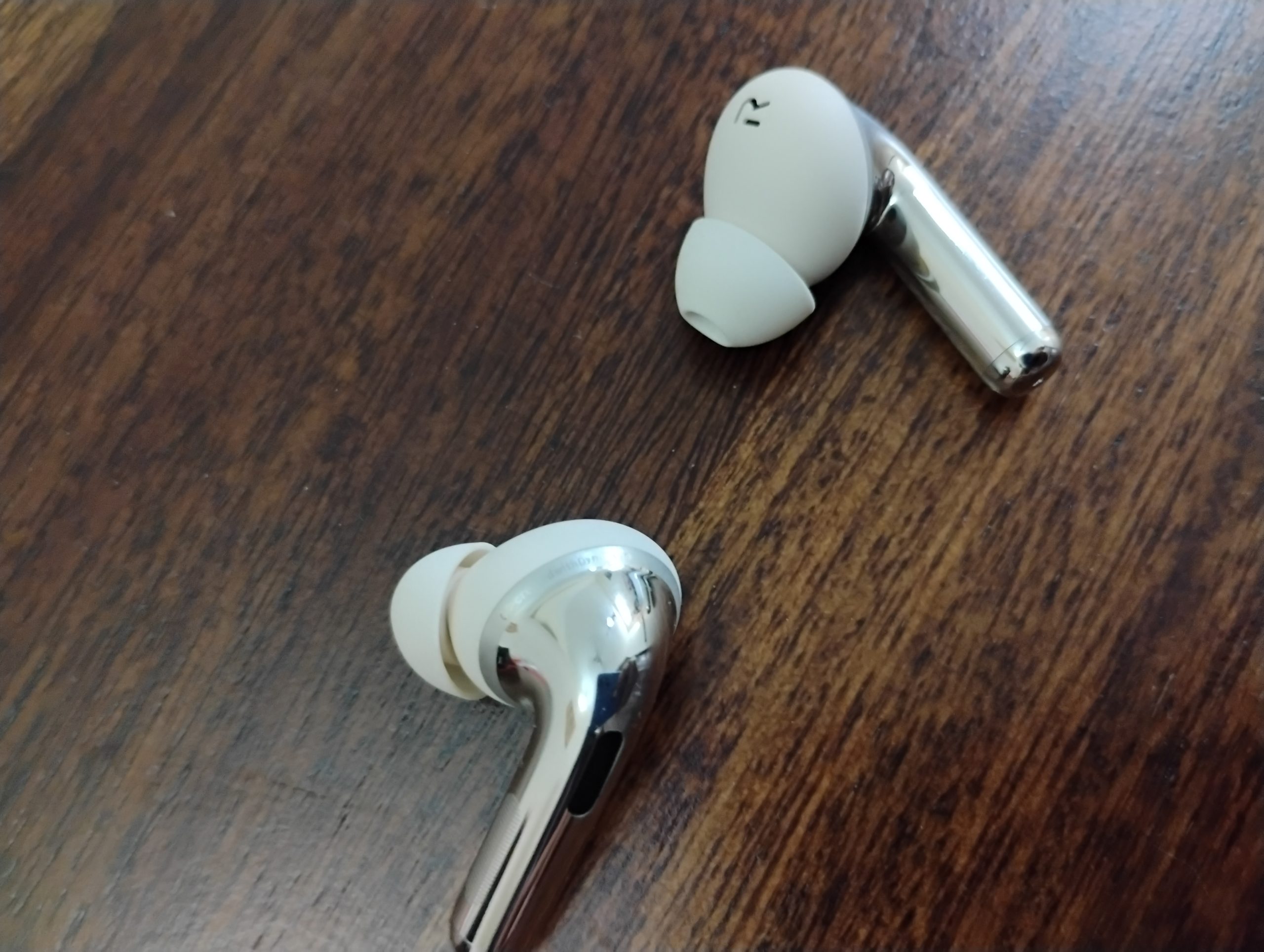 The touch on the earbuds isn’t as smooth.