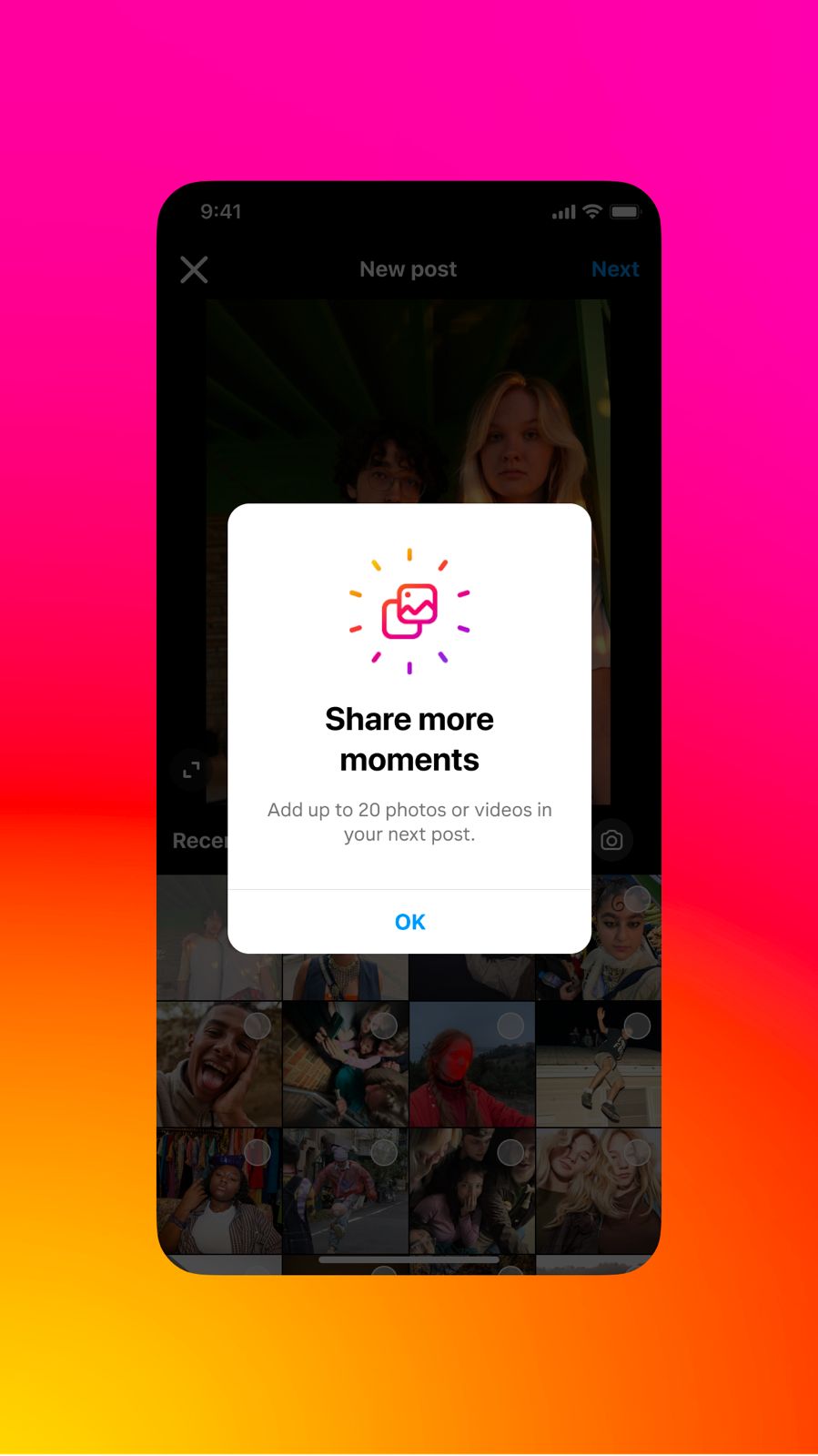 The update comes as people look for easier ways to express themselves on Instagram and share more fun content with their friends - just in time for end-of-summer “photo dumps.”