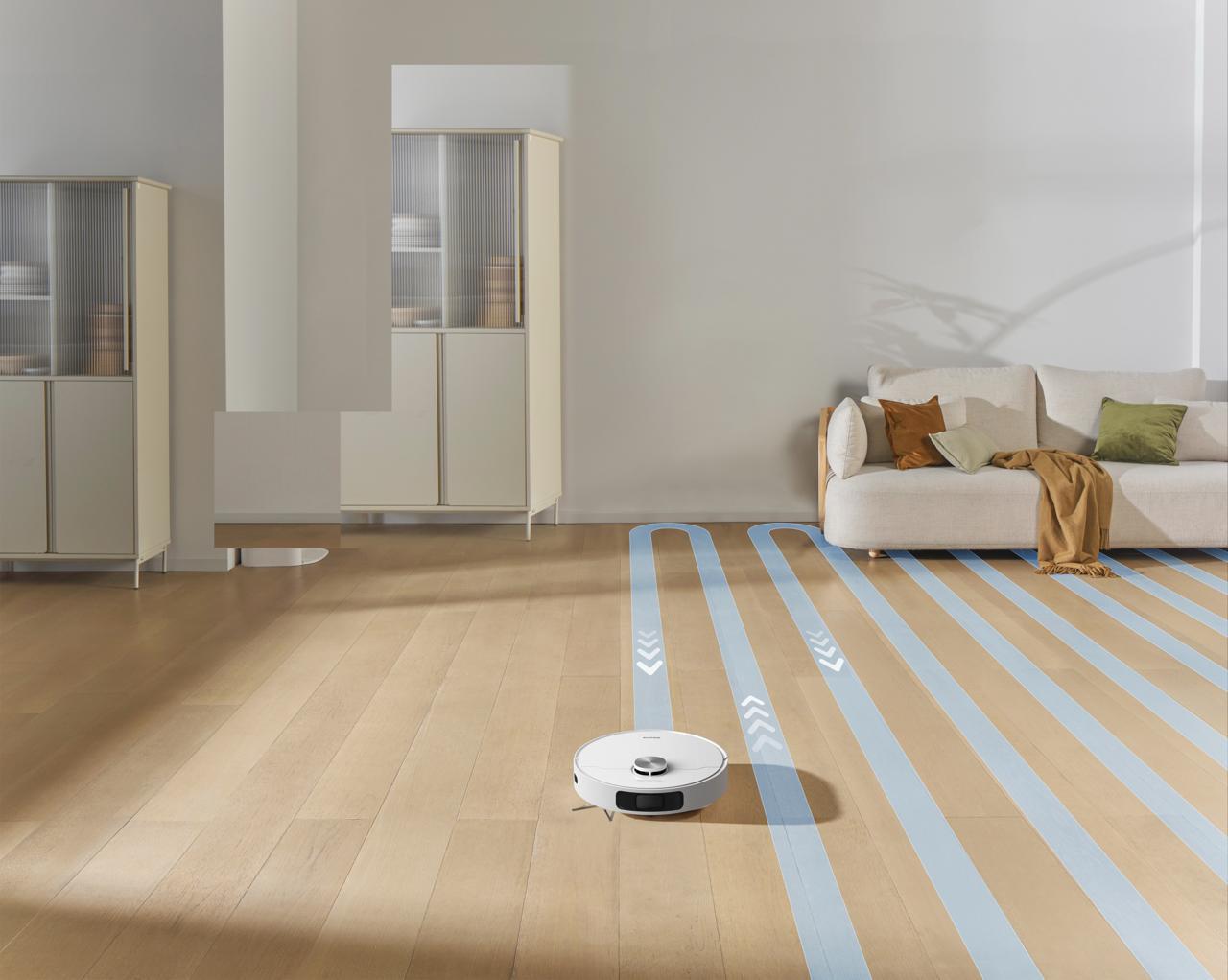  L10 prime is a Self-Cleaning Robot Vacuum and Mop