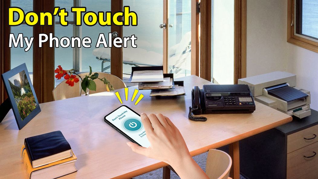 It has measures like "Don't Touch My Phone," which activates an alarm if someone tries to move or touch your device.